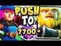 7700+ TOP 100 LADDER with the best RG DECK in CLASH ROYALE!