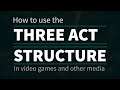 A Quick Word about this series on the 3 Act Structure...