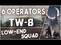 【明日方舟/Arknights】[Diary 3+4 - TW-8 with 6 Operators] - Low End Squad - Arknights Strategy