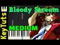 Bloody Stream - Opening 2 from JoJo’s Bizarre Adventure  - Medium Mode [Piano Tutorial] (Synthesia)