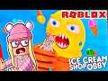 Carrie Escapes the Evil Ice Cream Roblox Obby