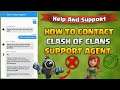 How to Contact " Support Agent " in Clash Of Clans - COC || Every Coc Player Should Know This 💯