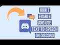 How to Enable and Use Text-to-Speech on Discord