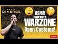 LIVE ASMR Gaming Relaxing Warzone Customs With Subs Hosted By Team Diverge (Controller Sounds)