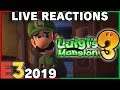 LUIGI'S MANSION 3 - LIVE REACTIONS - DarkLightBros