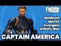 MAFEX Captain America Avengers Infinity War Medicom Marvel Action Figure Review