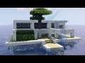 Minecraft - How to build a villa on water