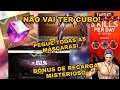 PEGUE TODAS AS MÁSCARAS DOS ELEMENTOS/ BÔNUS MISTÉRIOSO DE RECARGA/ NÃO VAI TER CUBO! FREE FIRE