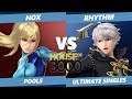 Smash Ultimate Tournament - Nox (ZSS) Vs. Rhythm (Robin) SSBU Xeno 161 Pools