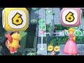 Super Mario Party - Pom Pom and Peach vs Bowser and Bowser Jr. - Domino Ruins Treasure Hunt