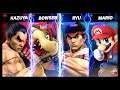 Super Smash Bros Ultimate Amiibo Fights – Kazuya & Co #335 Kazuya & Bowser vs Ryu & Mario