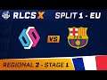 Team BDS vs FC Barcelona - RLCS X - EU Regional 2 - Stage 1