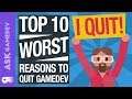 The 10 WORST Reasons to Quit Game Development [2019]