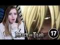 A Female Titan?? - Attack On Titan Episode 17 Reaction