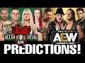 AEW ALL OUT Predictions + WWE NXT UK Takeover Cardiff Predictions