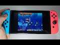 Arcade Archives IN THE HUNT Nintendo Switch handheld gameplay