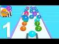 BallRun2048 - All Levels Gameplay Walkthrough Part 1 (IOS/Android)