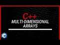 C++ Tutorial [11] - Multidimensional Arrays