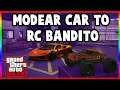 COMO MODEAR RC BANDITO FACIL GTA V ONLLINE - CAR TO RC BANDITO *SOLO* SIN AYUDA PS4-PS5