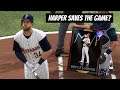 DOES HARPER SAVE THE GAME? WE FLIRT WITH A NO-NO! MLB THE SHOW 20 RANKED SEASONS