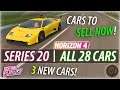 Forza Horizon 4 SERIES 20 UPDATE CARS Forza Horizon 4 Series 20 Festival Playlist Cars FH4 Update