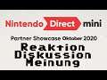 Gebirges' Live Reaktion -- Nintendo Direct Mini: Partner Showcase Oktober 2020