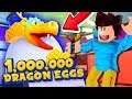 HATCHING 1,000,000+ Dragon Eggs in Elemental Dragons Tycoon