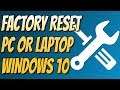 How To Factory Reset Windows 10 In CMD | Factory Reset Any PC & Laptop