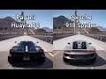 NFS Payback - Pagani Huayra BC vs Porsche 918 Spyder - Drag Race