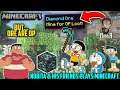 Nobita Plays Minecraft...But Ore's Are Op 😍😍 || Op Ore Mod😂😂 || With Nobita And Doraemon