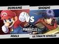 Pinnacle 2019 SSBU - Duwang (Mario) Vs. Shoghi (Ike, Chrom) Smash Ultimate Tournament Pools