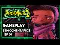 PSYCHONAUTS 2 #07 - GAMEPLAY SEM COMENTÁRIOS em Português - PTBR (JOGO COMPLETO)