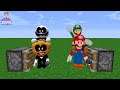 Pump and Skid + Mario and Luigi = ??? | This is Real FNF in Minecraft