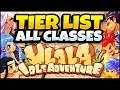 PVE EARLY GAME / PACEMAKER ULALA TIER LIST: ALL CLASSES! ULALA IDLE ADVENTURE