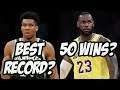Reacting To 2019 - 2020 NBA Win Projections - Lakers Underrated?