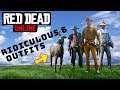 RED DEAD ONLINE RIDICULOUS 6 OUTFITS - TOMMY, RAMON AND LIL PETE