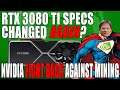 RTX 3080 Ti NEW SPECS & Release Date | Nvidia To Fight Back Against Mining