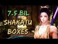 Spending 7.5bil so you don't have to...Shakatu Shiny Boxes(combat+life) || Black Desert Online.