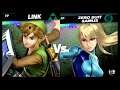 Super Smash Bros Ultimate Amiibo Fights  – 9pm Poll Link vs Zero Suit Samus