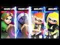 Super Smash Bros Ultimate Amiibo Fights  – Request #18956 Young Links vs Inklings