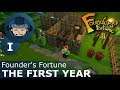 SURVIVING THE FIRST YEAR  - Founder's Fortune - First Look & Gameplay