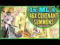 Those 5* Artifacts tho! (1x ML & 46x Covenant Summons) Epic Seven Moonlight Summon Epic 7 E7 Epic7
