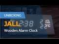 Watch A Dummy Try To Figure Out How To Setup / Unbox A Wooden Alarm Clock!