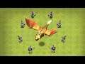 Armor Skeletons vs. Gold Dragon boss!! "Clash of clans" Undead warriors ATTACK!