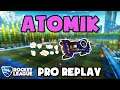 AtomiK Pro Ranked 2v2 POV #48 - Rocket League Replays