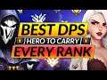 BEST DPS Heroes to CRUSH EVERY RANK - EASY Tips to CLIMB FAST - Overwatch Tips Guide