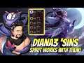 Diana 3 - 6 'Sins 4 Spirit is so good! | TFT Fates | Teamfight Tactics