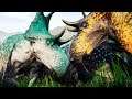 Grande Manada de Diabloceratops! REX, SPINO e GIGA! TEMPORADA DE CAÇA | The Isle Realismo | (PT/BR)