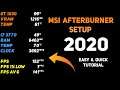 How to Setup & Record Gameplay With MSI Afterburner ft. GT 1030