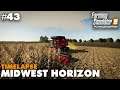 Midwest Horizon Timelapse #43 Harvesting Corn, Farming Simulator 19 Platinum Edition